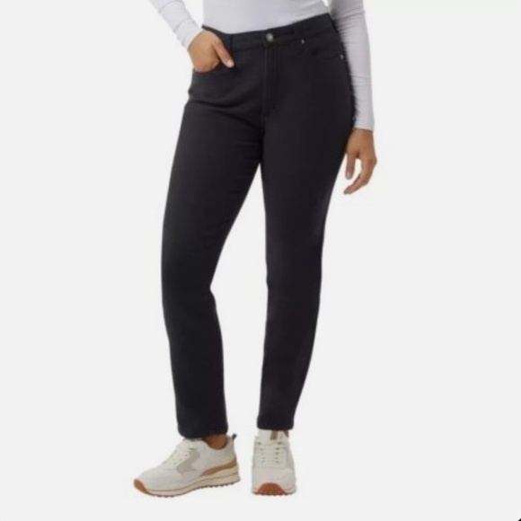 NWT 32 Degrees Cool Women's Sweatpants Jeans, Black 8 10 14 - Picture 1 of 5